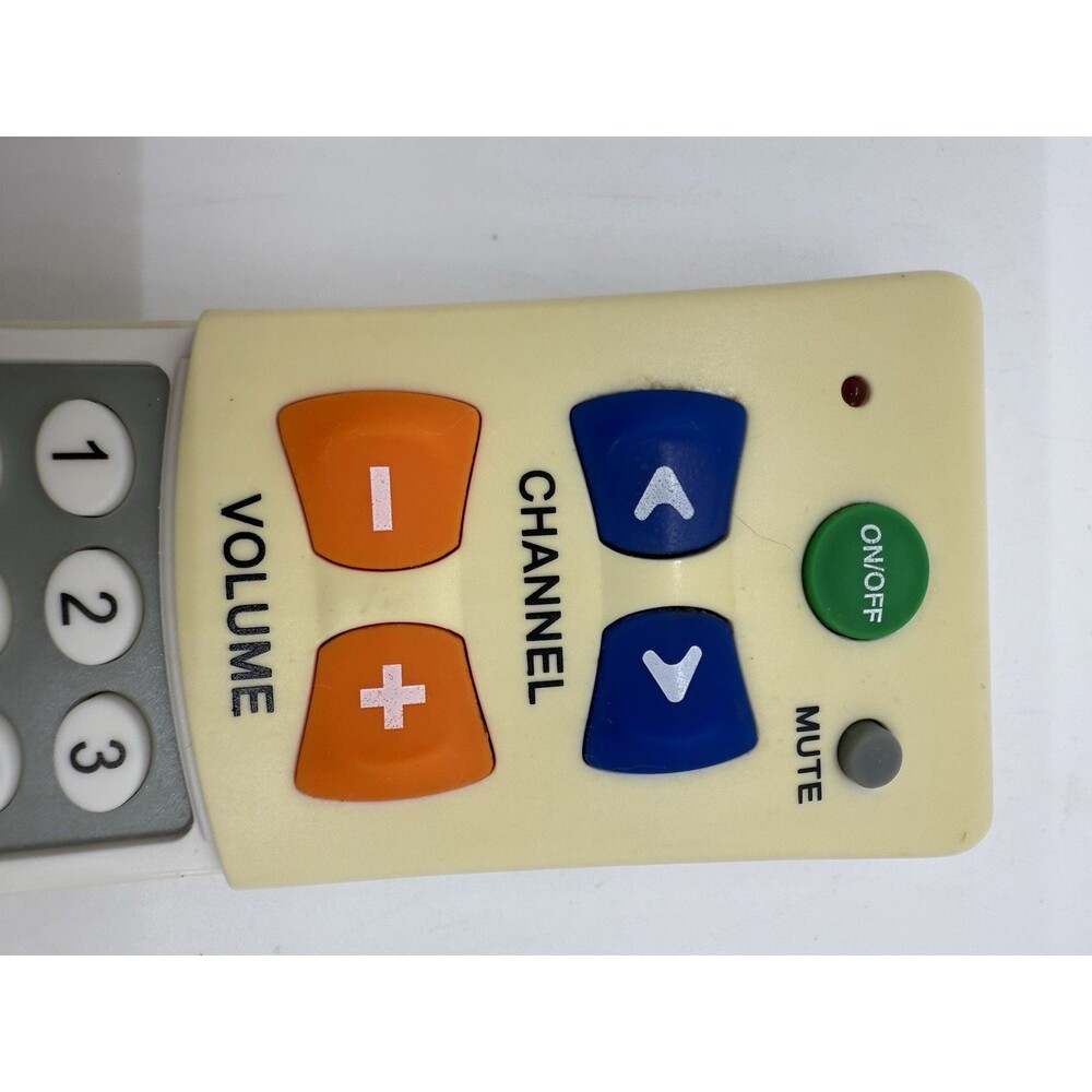 Flipper Big Button Universal TV Remote Control Color Tactile Buttons‎ Tested - Picture 6 of 10